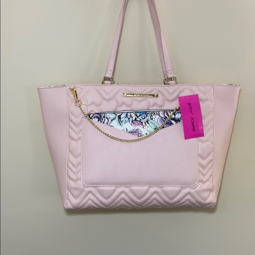 Betsey Johnson Tote with Removable Pouch
